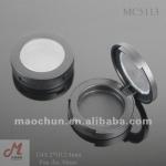 MC5113 Small single pan Eye shadow container with clear window lid MC5113