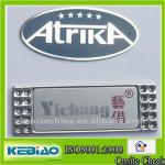 metal plate metal badge namebadge KB5026