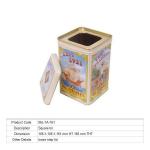 Metal square tin box DL-GT24