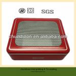 metal tin box with hole SX-136