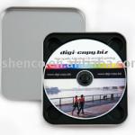 metal tin cd case