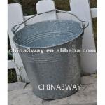 metal water bucket water bucket