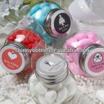 mini glass jar with cap, sweety candy jar,various kinds of candy jar with cap SL102