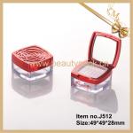 mini rose loose powder cosmetic packaging J512