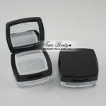 MOQ 500, square loose powder case with sifter and mirror TM-P1351