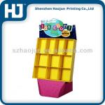 Multifunction food promotion Efluting paper display stand ZSJ-0040