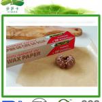 Natural brown printed wax paper YISAKA WAX