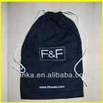 Navy Cotton Drawstring Bags (SJ-D-195) SJ-D-195