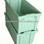 nestable plastic turnover box 800x400x350mm RX-8040