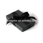 New custom style paperboard packaging glossy black collapsible gift boxes cb-582 glossy black collapsible gift boxes