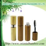 NEW packaging cosmetics bottle bamboo mascara tube,eyeliner container BLM-001