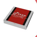 New popular white red Pizza packaging materials Pizza Box