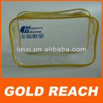 New Promotion Clear Pvc Zipper Cosmetic Bag GR-PPB-186