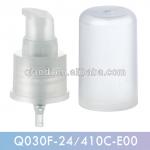 new style cosmetic plastic cover pump Q030F-24-410C-E00