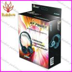 nice earphone decorate paper box B-19