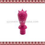 novelty funny silicone wine bottle stopper wholesale ZSI-0031