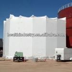 opacity white PE shrink wrap films for construction WSF001