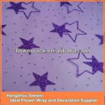 Organza Fabric Wedding Decoration with Star Glitter OG327