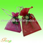 Organza Pouch With Flower (12*17cm) MG-OB47