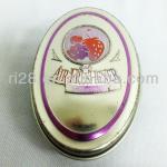 Oval air freshener tin box YX0100