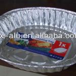 oval roaster aluminum foil tray/pan Turkey pan