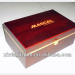 Own factory in guangzhou matt lacquered high level MDF wooden shoe boxes OEM/ODM