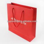 Panton red color handbag,paper bag and packaging bag packaing0907