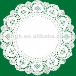 Paper doily round shape