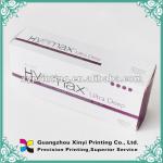 Paper packaging box printing with embossing and spot UV XY-BOX-228-1