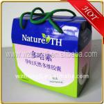 Paper packing box with handle bx0025