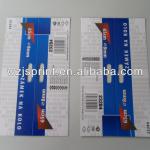 Paper PP Plastic Printed header card for opp bag HC017