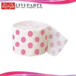 patterned crepe paper with design CS006