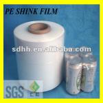 PE HEAT SHRINKABLE FILM WITH SGS PE SHRINKABLE FILM