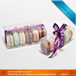 PE macarons boxes packaging JAY01221