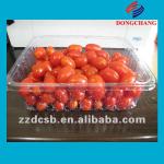 PET clear plastic frozen food tray DC-P026