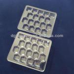 PET or PP plastic chocolate tray or delicate chocolate tray CP-0001