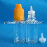 PET Plastic Bottle with dropper 10ml with dropper for e vape oil BE-02