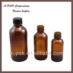 Pharmaceutical glass bottle/Amber Boston Bottle Boston Bottle