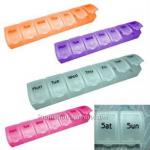 Pill Box - Portable Weekly Pill Dispenser MB108232