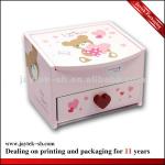 Pink Bear Paper Cosmatic Packaging Box Jay00066