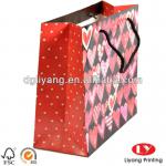 Pink Fashion Paper Gift Bag for Sleepwear LYPB201308015