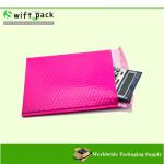 Pink glossy bubble padded mailing envelope PBM