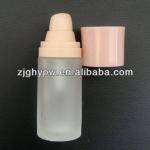 Pink plastic sprayer pump for 30ml frosted bottles HYC-072