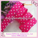 Pink polka dot grosgrain ribbon polka dot ribbon