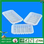 PLA 100% Biodegradable blister disposable food plastic container PLA food tray