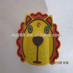 plastic beer bottle caps with colorful lion shape BC001