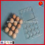 plastic egg packaging tray in pet film PFPET-130120