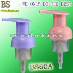 plastic hand soap foam pump BS60A