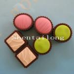 plastic lipstick container like chocolate SL-012