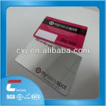 plastic mirror business cards CXJL-14-0437